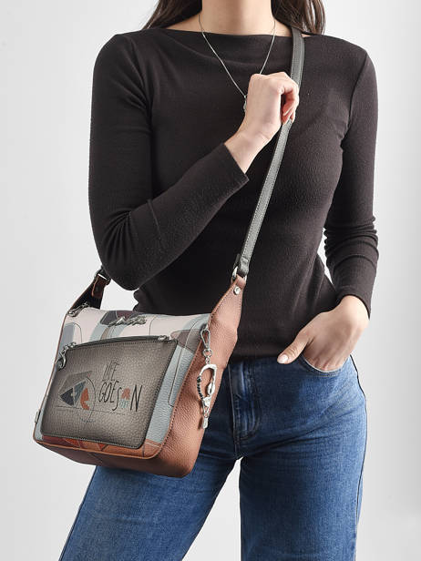 Cross Body Tas Auralis Anekke Bruin auralis 42813553 ander zicht 1